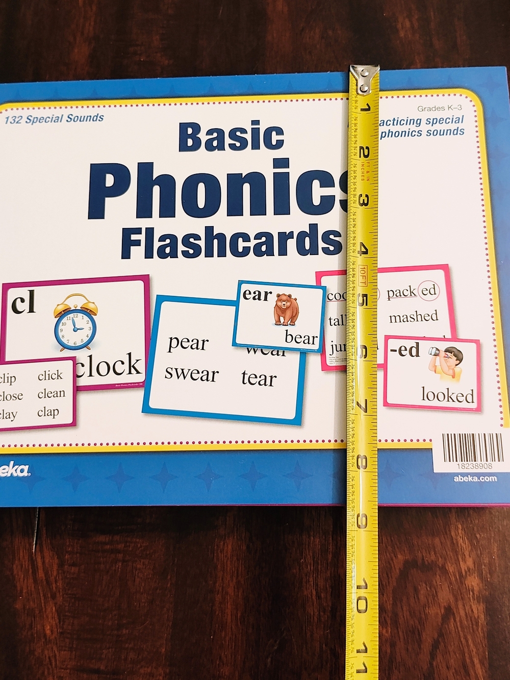 Basic Phonics Flashcards - Blue/Pink - Picture 6 of 7